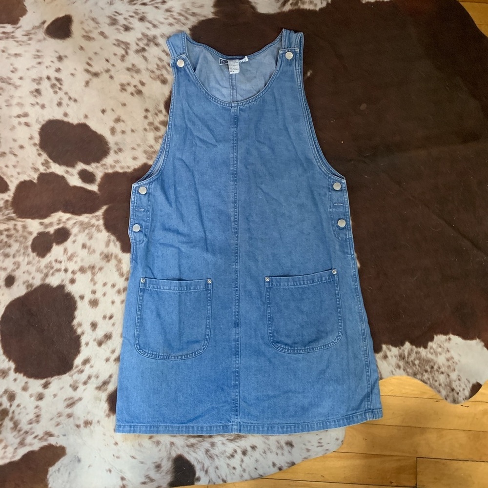 vintage 90s directives brand denim dress